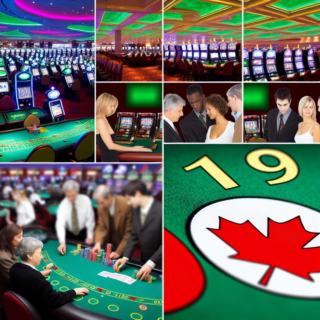 Gambling age requirements in Canada.