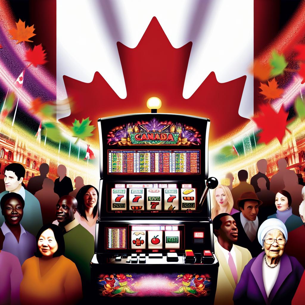 The popularity of slot machines in Canadian casinos.